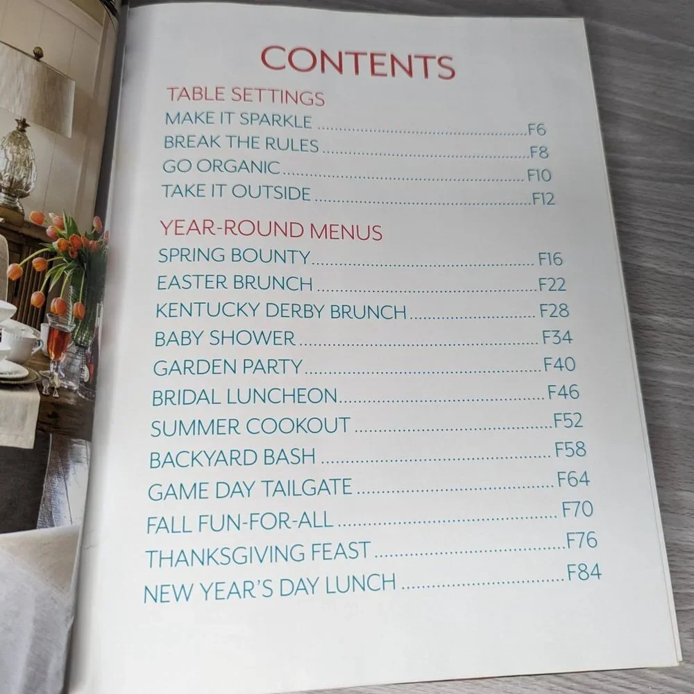 Southern Living Holiday Cookbook 2015 2-in-1 Hard Cover Book
